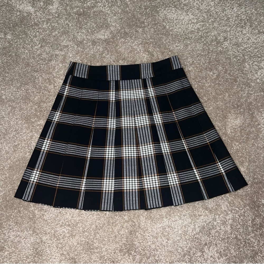 Sunday Best Pleated Plaid Skirt